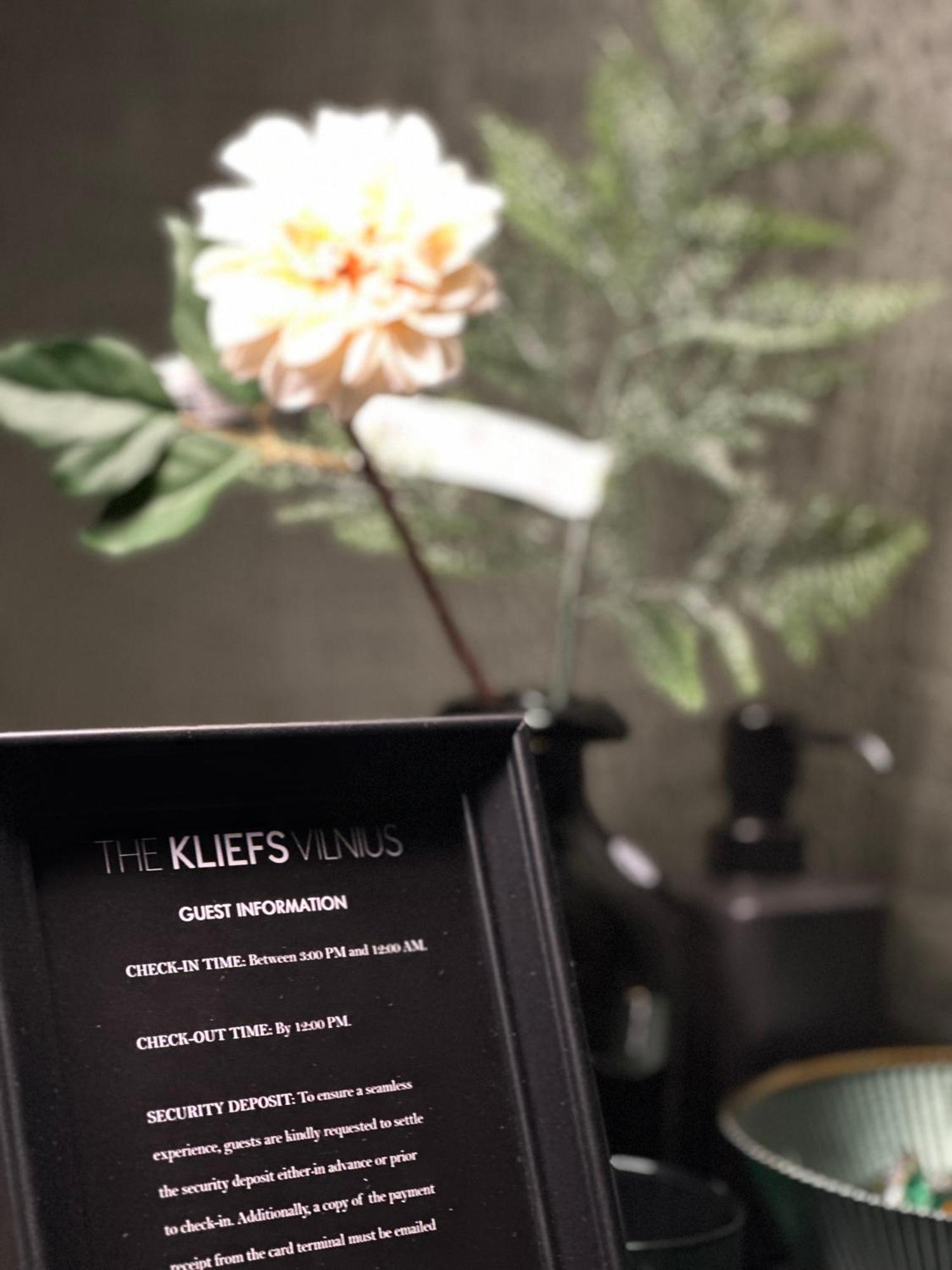 The Kliefs Vilnius - Virtual Check-In VNO Exterior foto